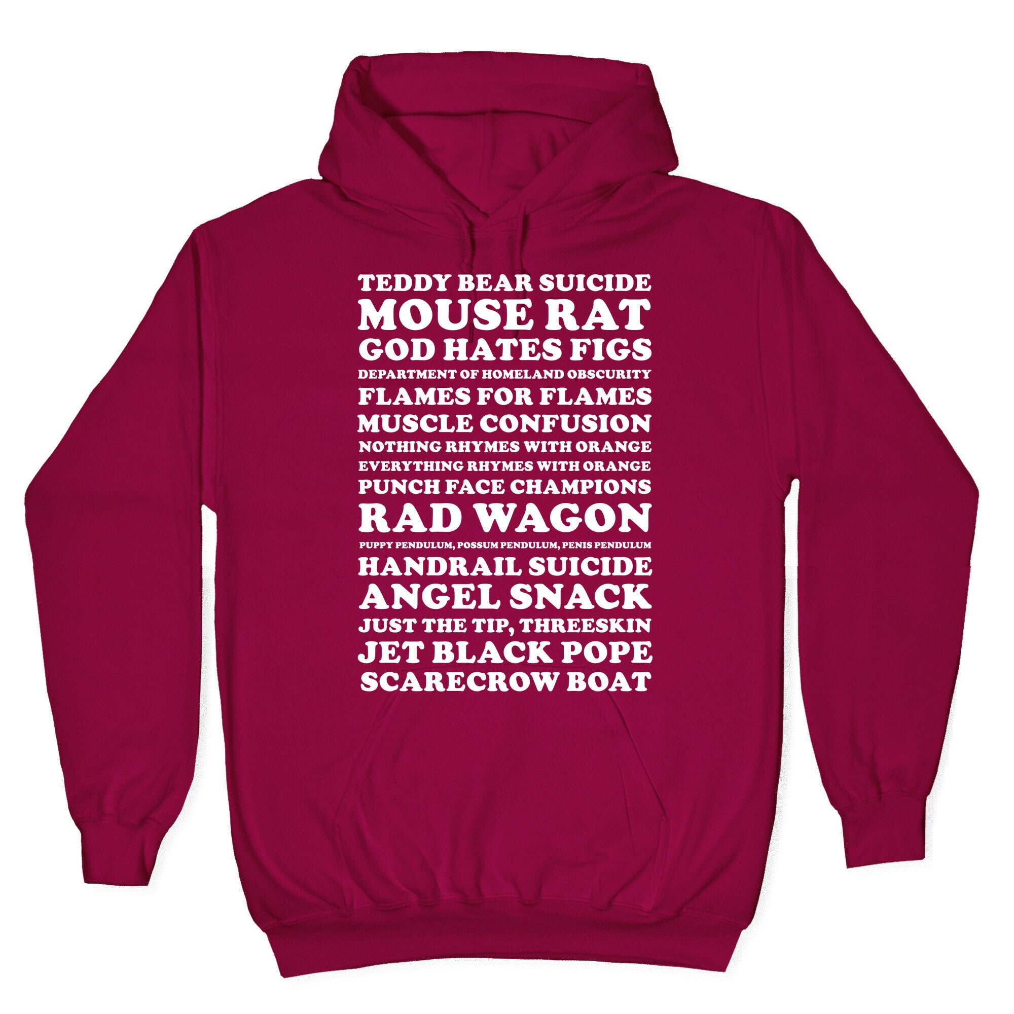 Andy Dwyer Band Names Hoodie